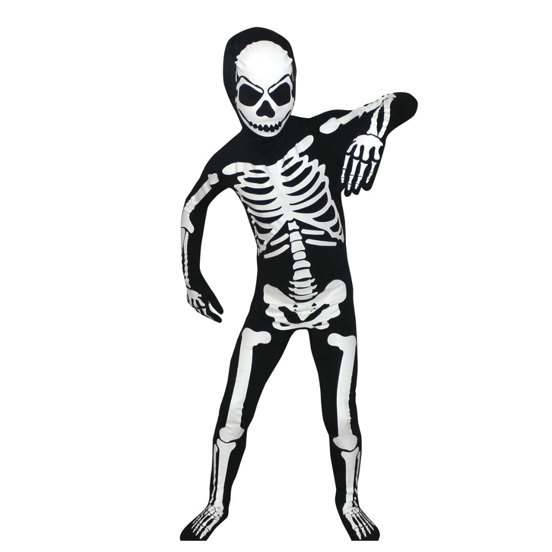 Childrens Skeleton Jumpsuit Dress Up Not specified 