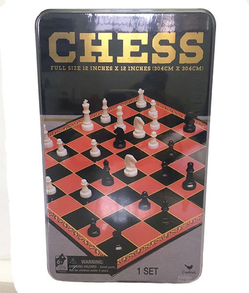 Classic Chess Tin Toys Cardinal 