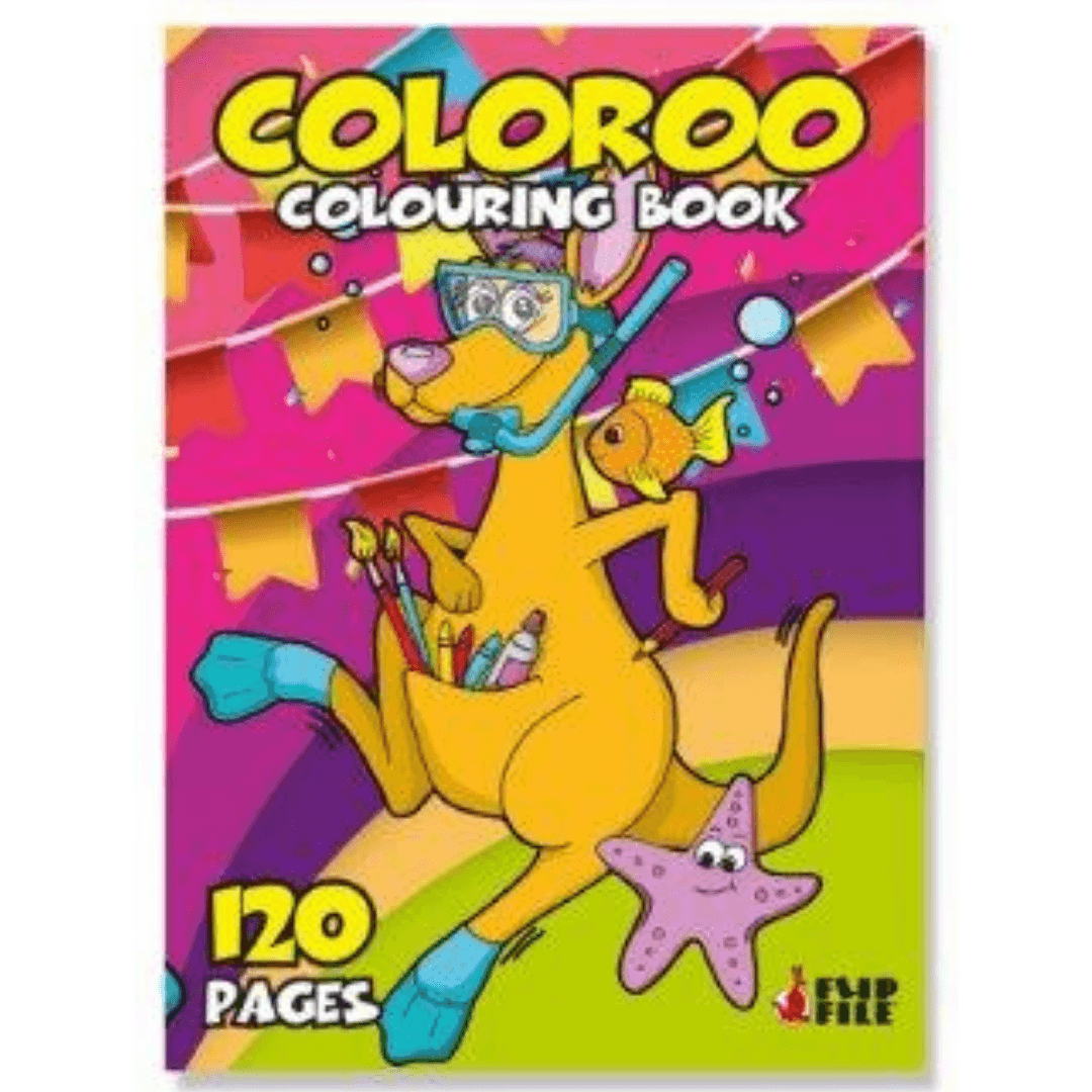 Coloroo 120 Page Colouring Book Toys Not specified 