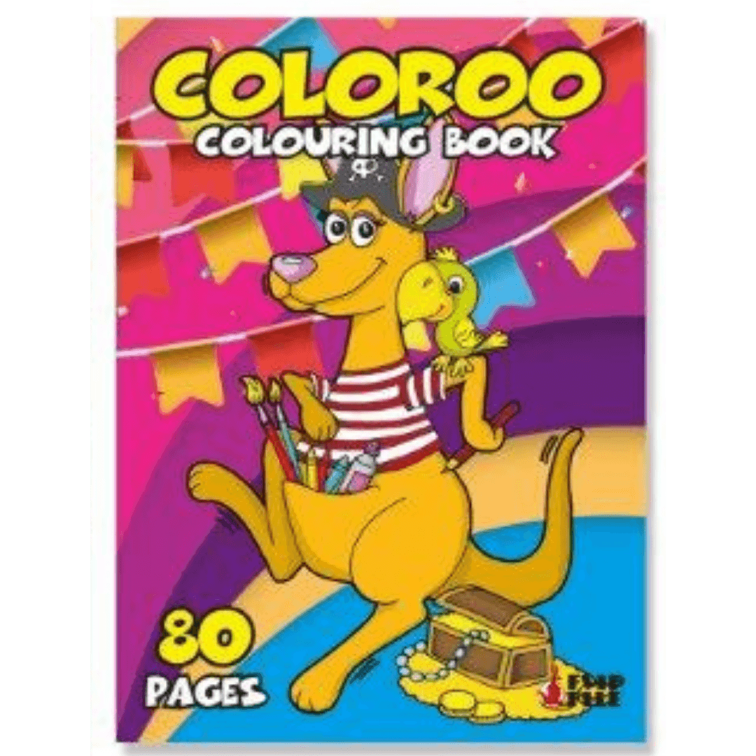 Coloroo 80 Page Colouring Book Toys Not specified 