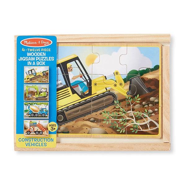 Construction Puzzles in a Box Toys Melissa & Doug 