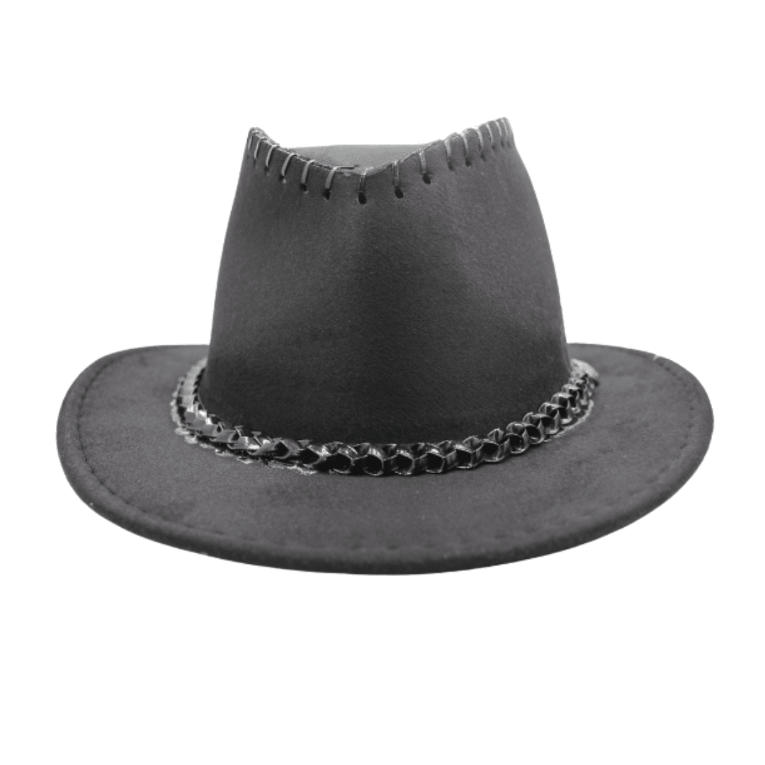 Cowboy Hat Stitches Black Dress Up Not specified 