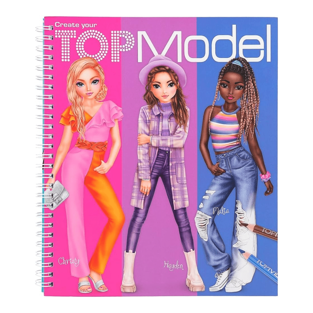 Create Your Colouring Book Stationery Top Model 