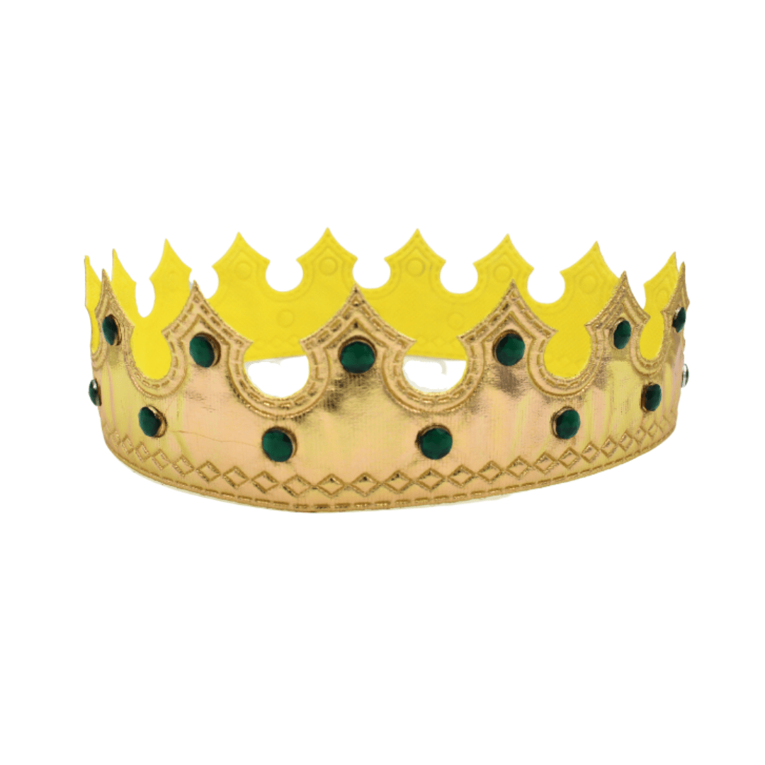 Crown King Material Gold Asstd Dress Up Not specified 