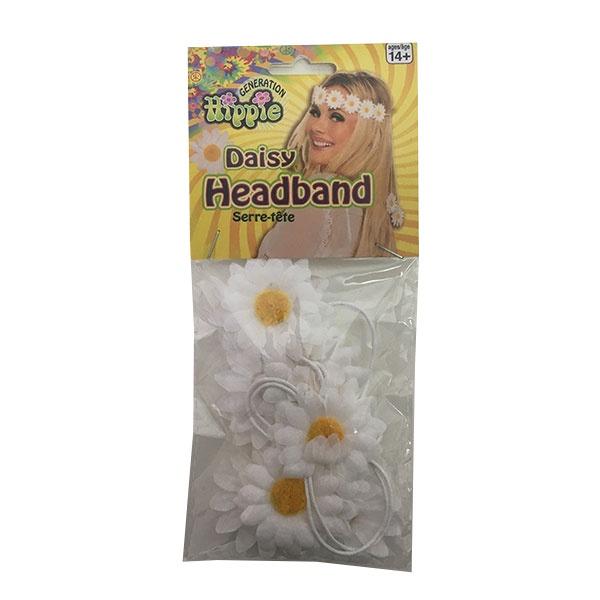 Daisy Hippie Headband Dress Up Not specified 