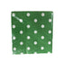 Dark Green Polka Dot Serviettes Parties Not specified 