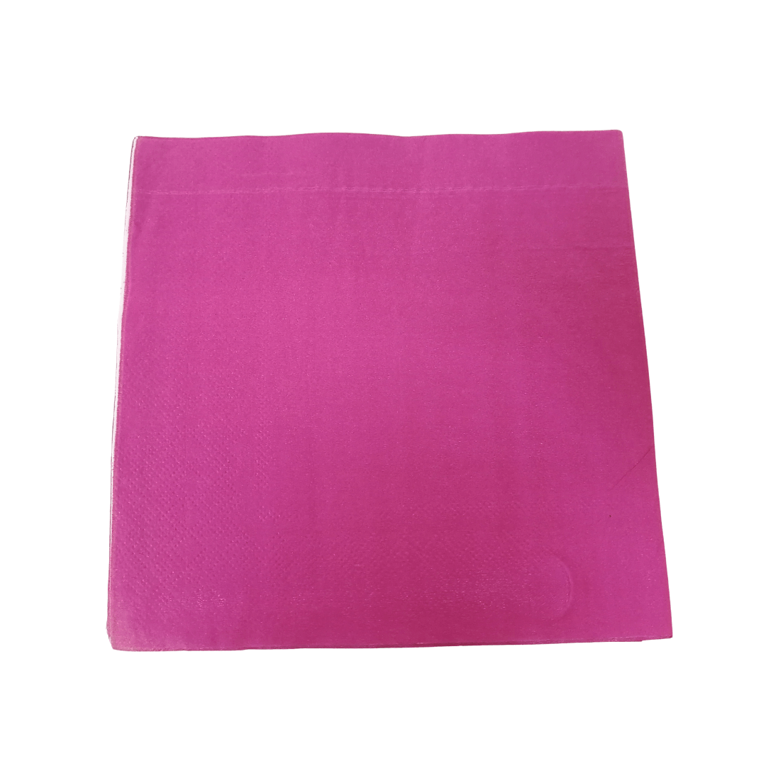 Dark Pink Serviettes 20pc Parties Not specified 
