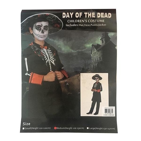Day of the Dead Childrens Costume Dress Up Not specified 