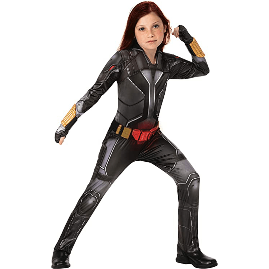Deluxe Black Widow Costume Age 8-10 (L) Dress Up Marvel 