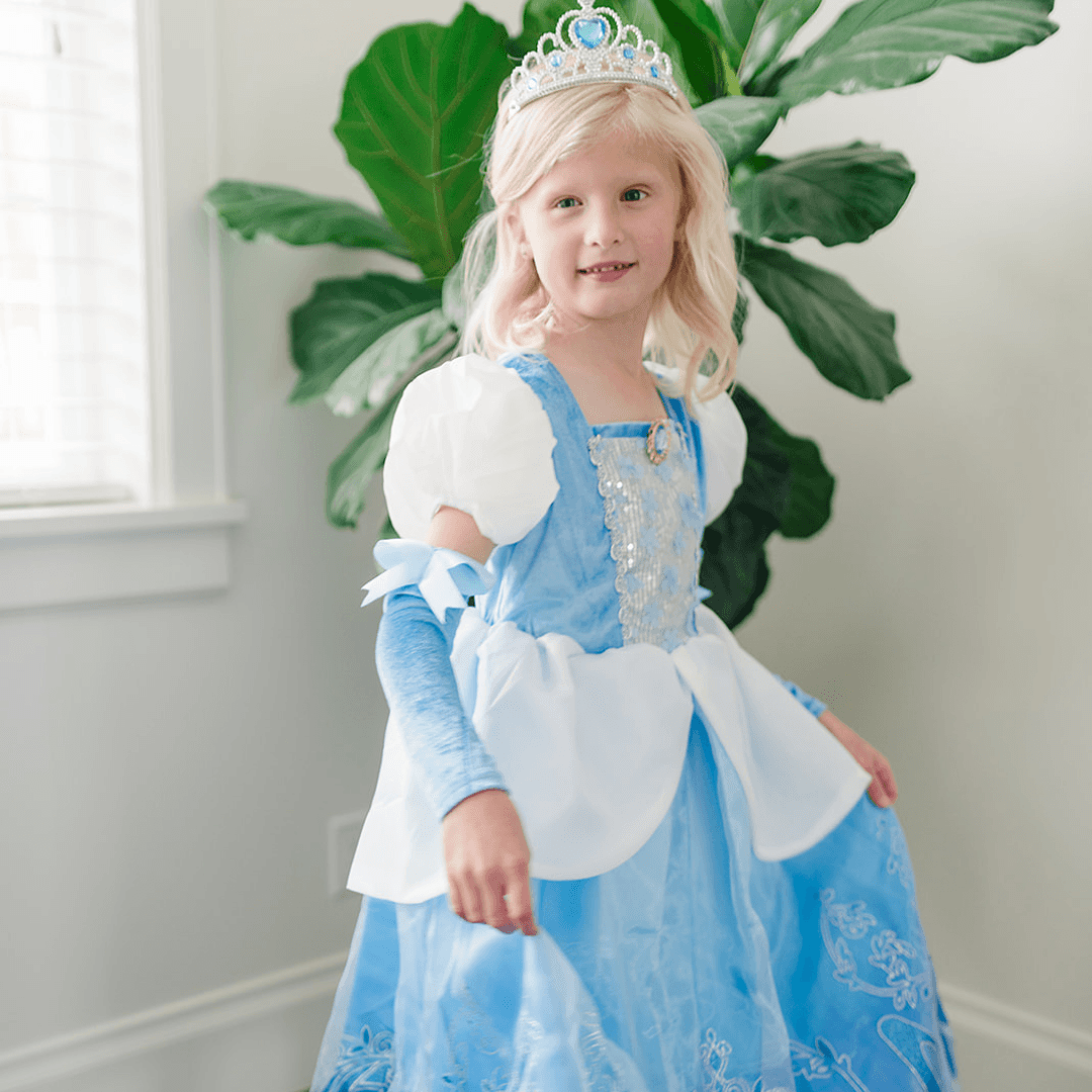 Deluxe Blue Princess Dress Dress Up Not specified 