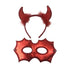 Devil Aliceband & Mask Set Dress Up Not specified 