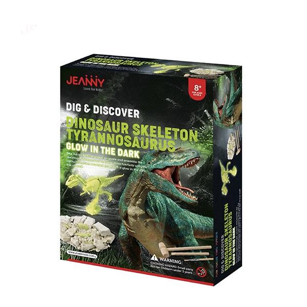 Dig & Discover Dinosaur T-rex Glow in the Dark Toys Jeanny 