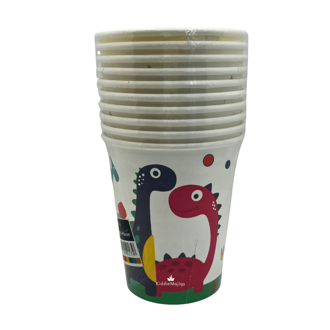 Dinosaur Paper Cups Parties Not specified 