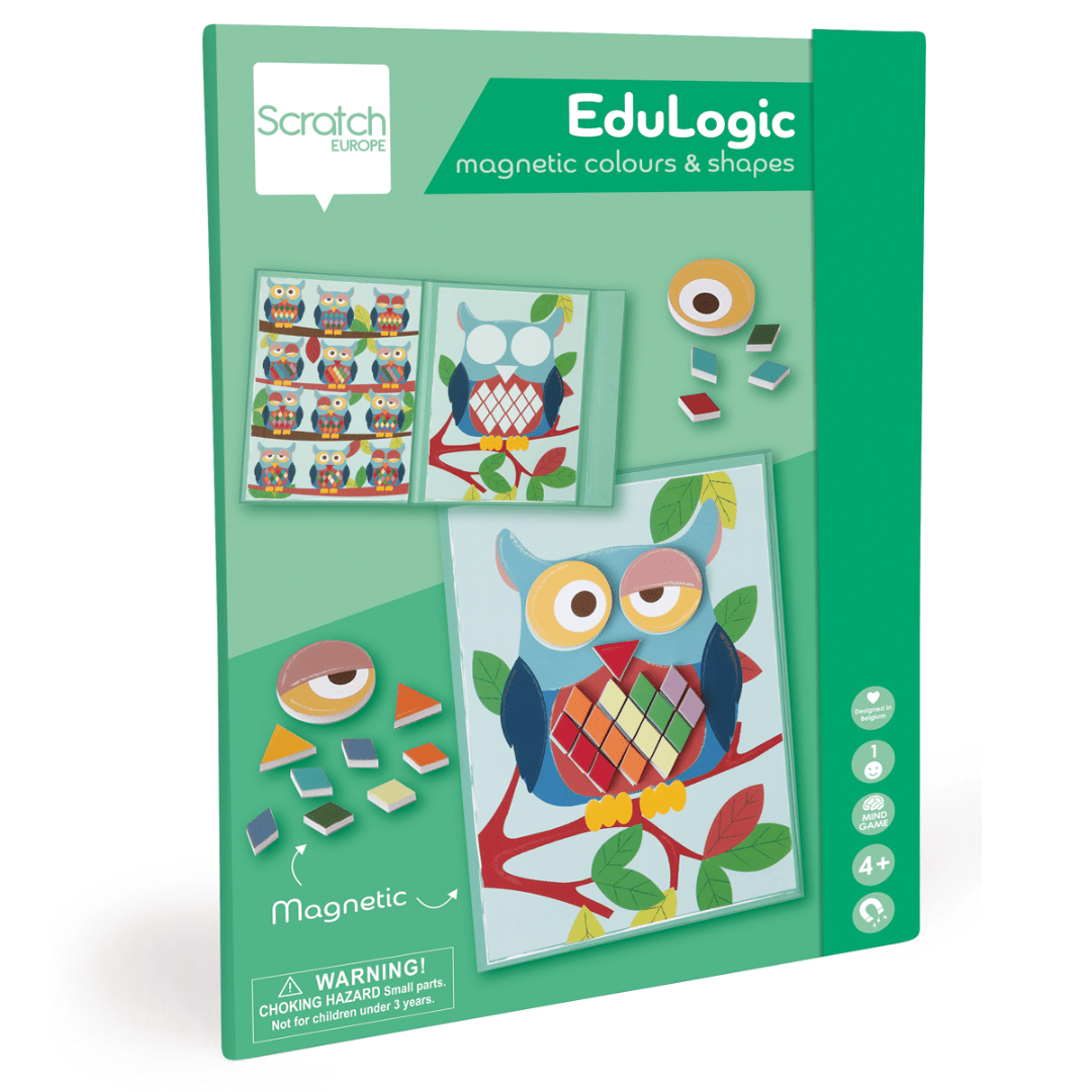 Edulogic Book - Colours/Shapes/Owl Toys Scratch Europe 