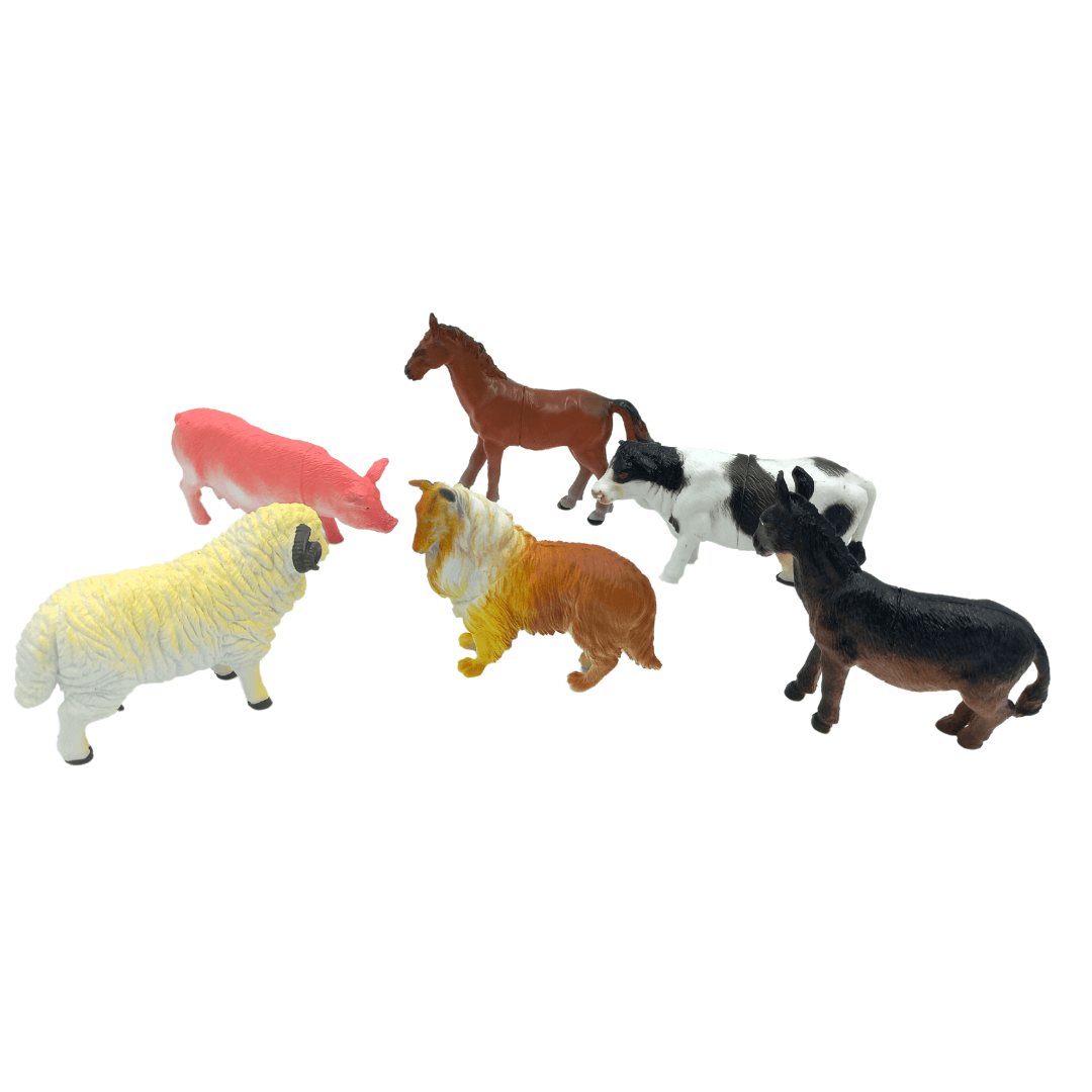 Farm World Animals 6pc Toys Not specified 