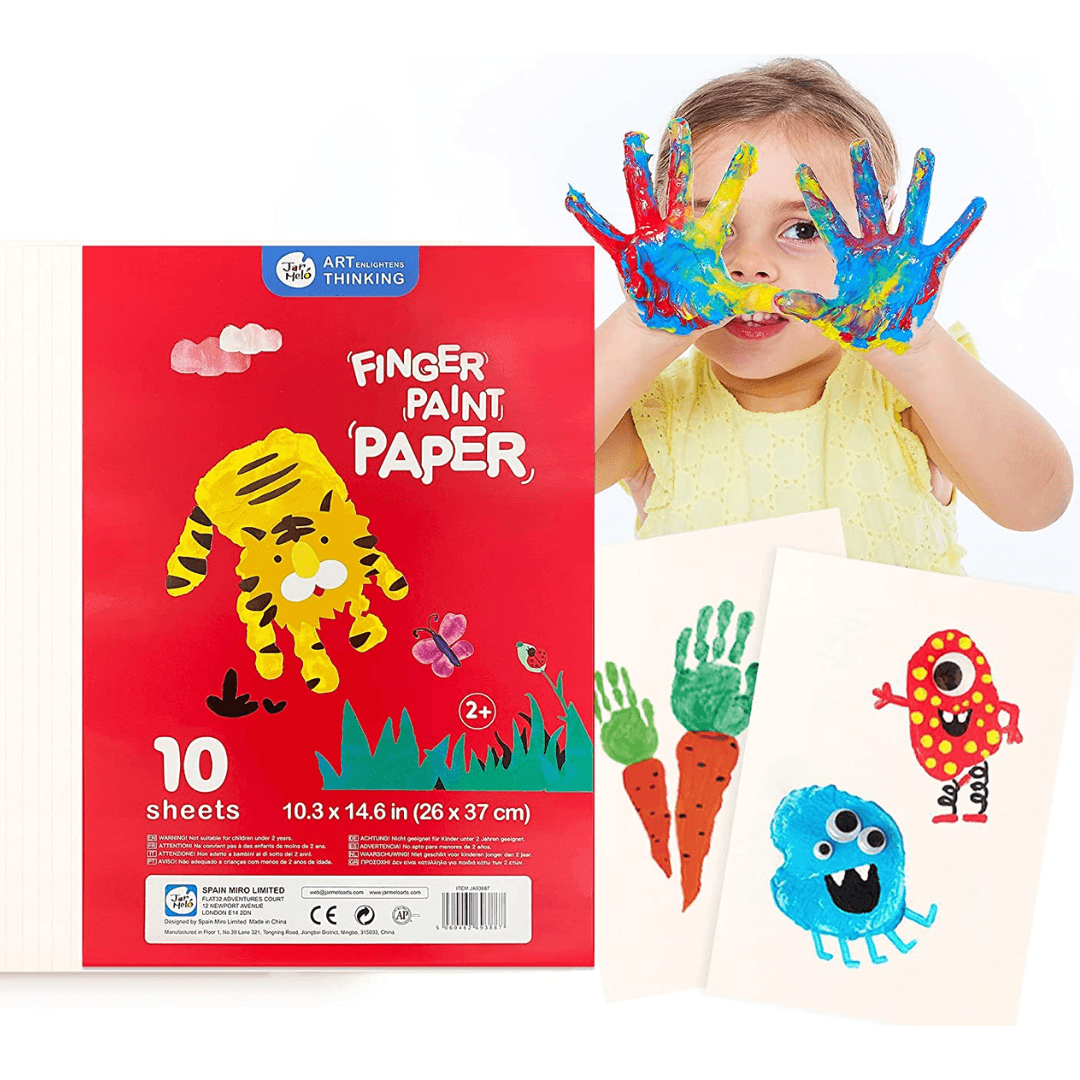 Finger Paint Paper Stationery Not specified 