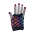 Fishnet Gloves Short Lumo with Black Dress Up Not specified 