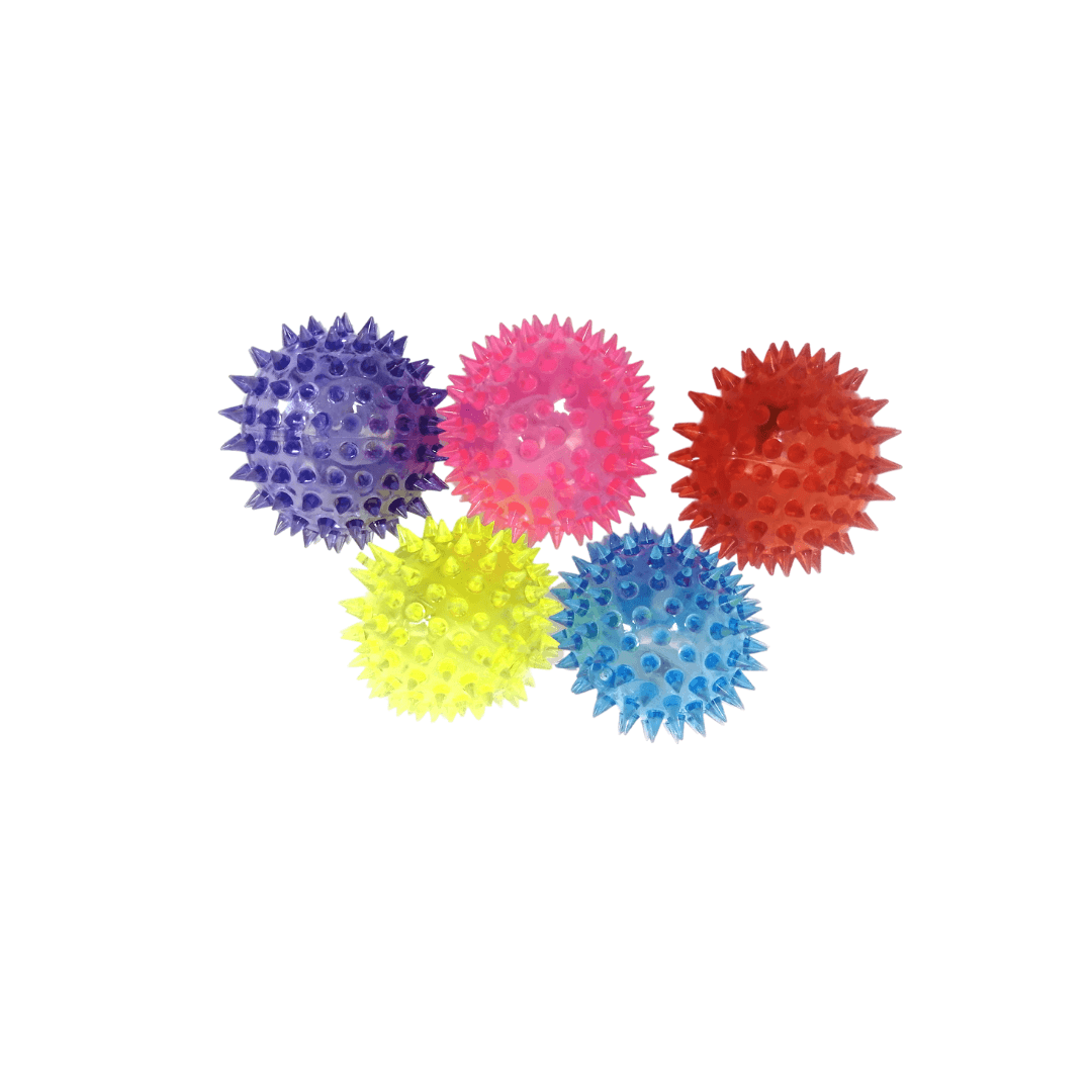 Flashing Spike Ball 1pc Toys Not specified 