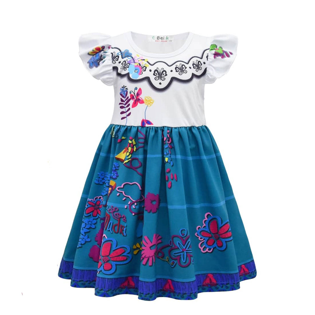 Floral Butterfly Dress Dress Up Not specified 