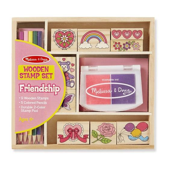 Friendship Stamp Set Toys Melissa & Doug 