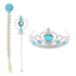 Frozen Elsa Crown Wand and Hair Extension Dress Up Not specified 
