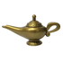 Genie Lamp Gold Plastic 23x18CM Dress Up Not specified 