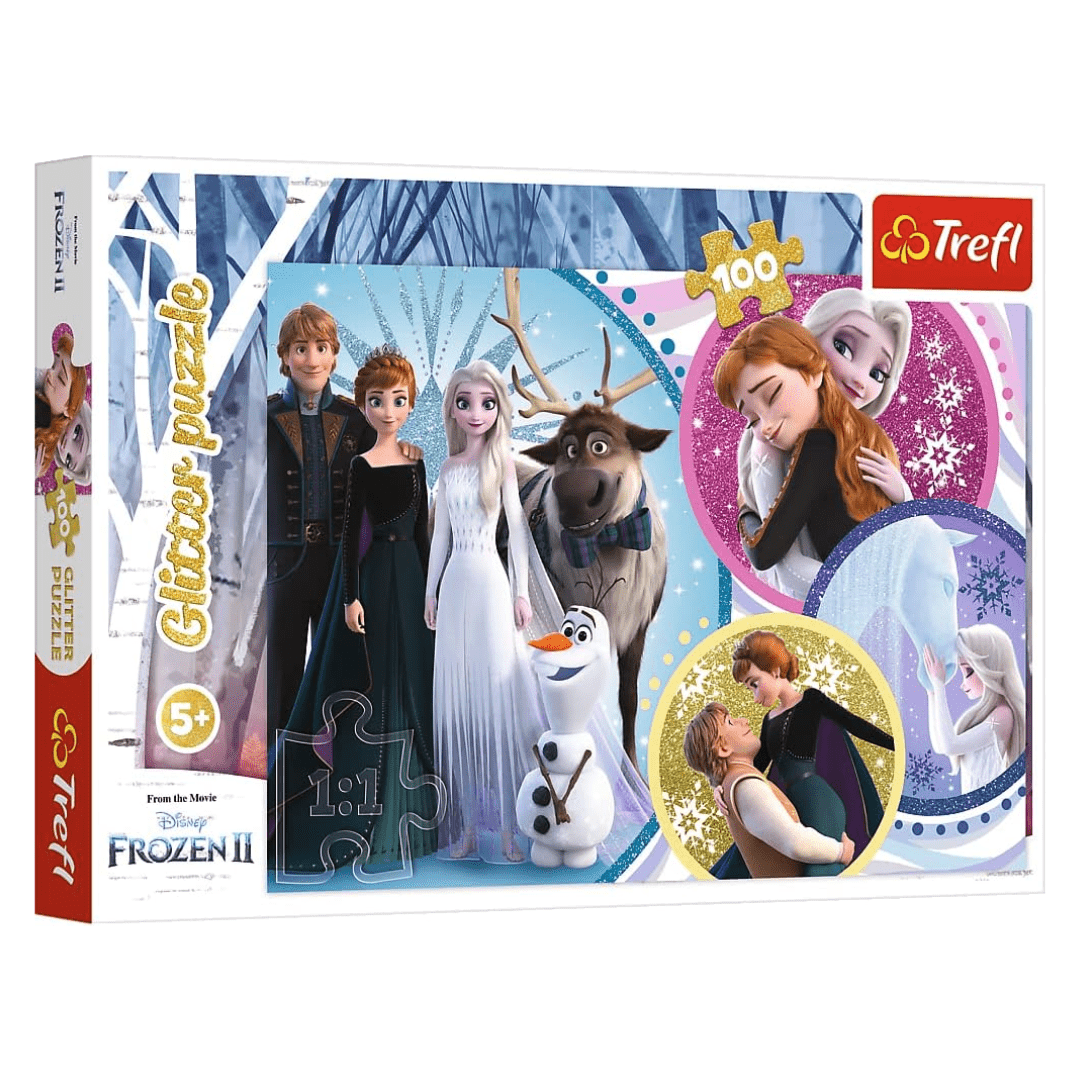 Glitter in the Glow Frozen 100pc Toys Trefl 