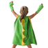 Green Dinosaur Cape and Cuff Set Dress Up Not specified 