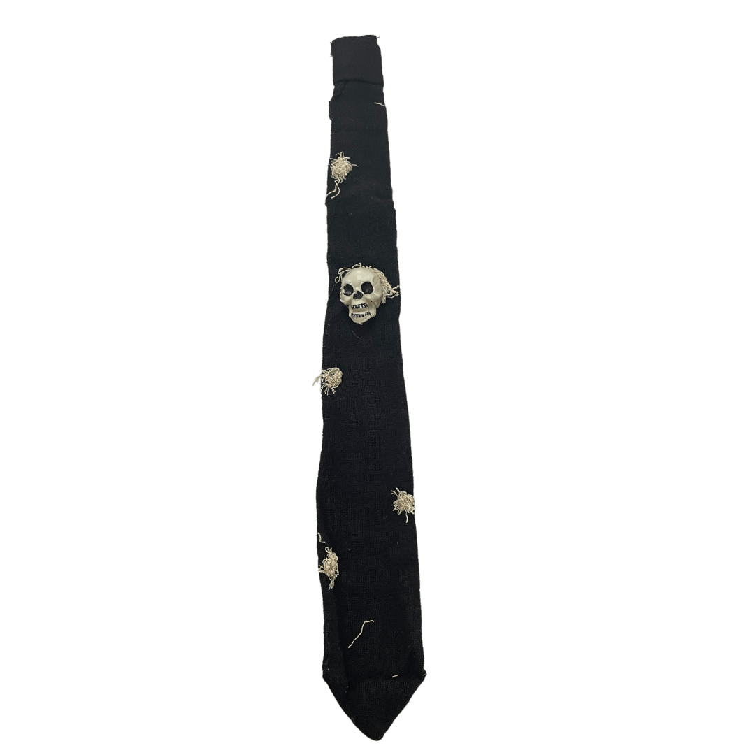 Halloween Adult Tie with Skull Head Dress Up Not specified 