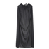 Halloween Black Cape with Hood 1.4m Dress Up Not specified 