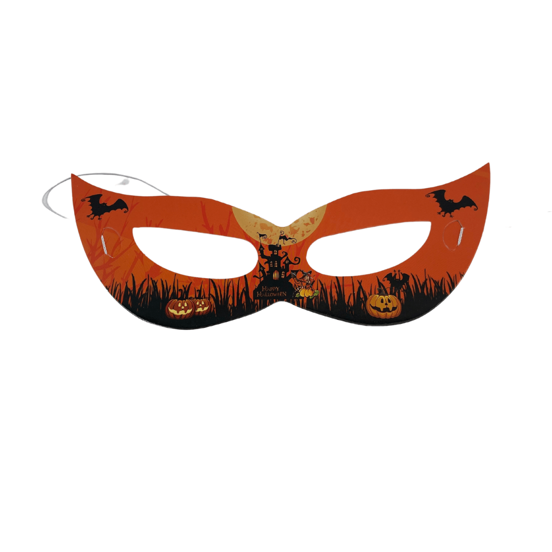 Halloween Paper Mask 6pc Halloween Not specified 