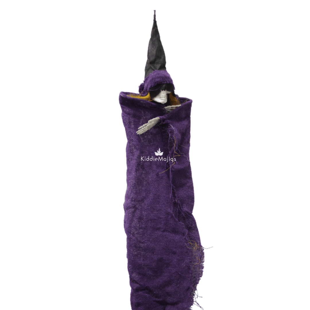 Hanging Ghost - Black & Purple Halloween Not specified 