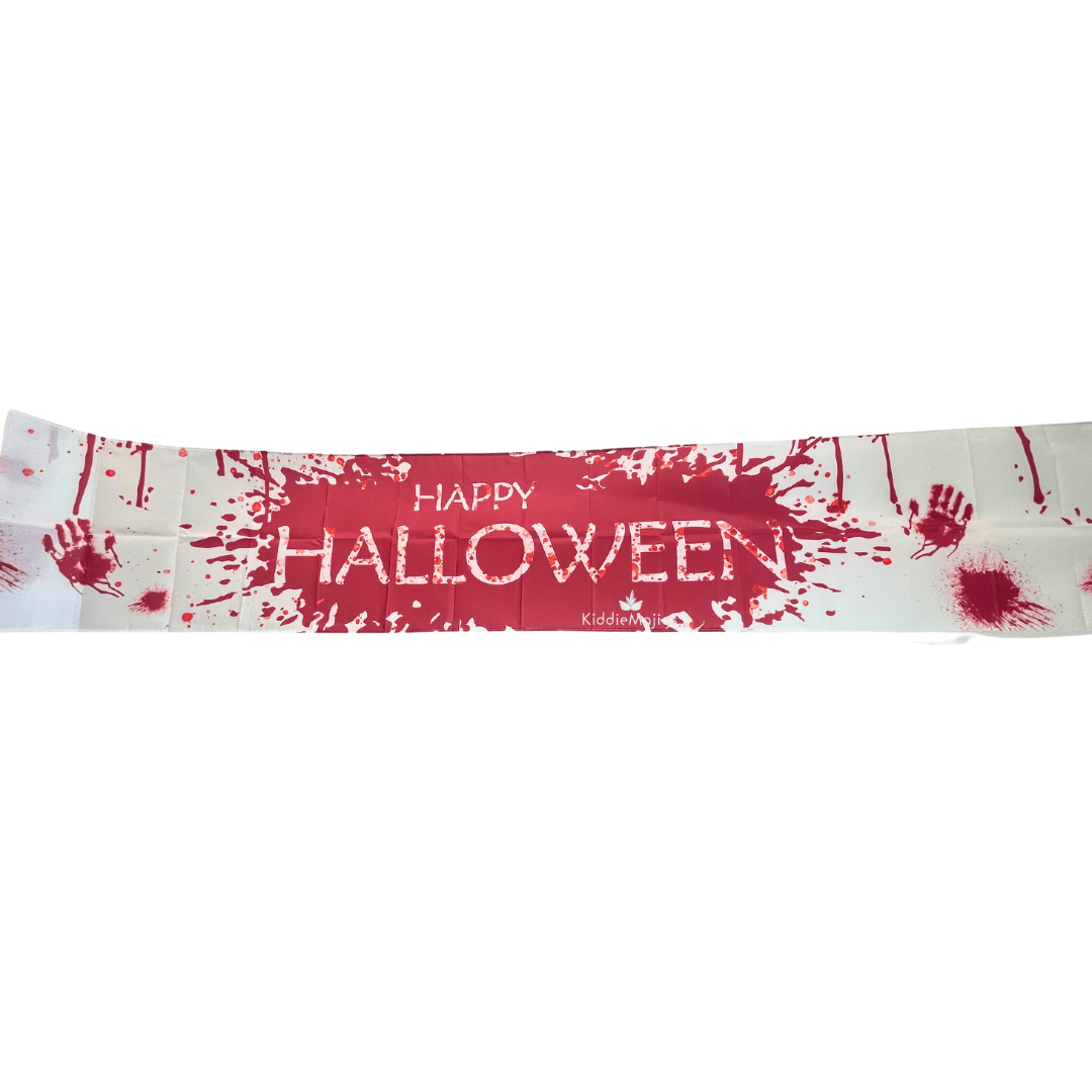 Happy Halloween Banner - Bloody Red Halloween Not specified 