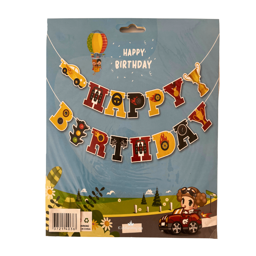 HBD Car Party Banner Parties Not specified 