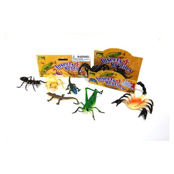 Insects and Reptiles Bag of 8 Toys Not specified 