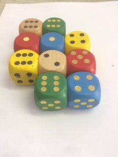 Jumbo Dice 1pc Toys Not specified 