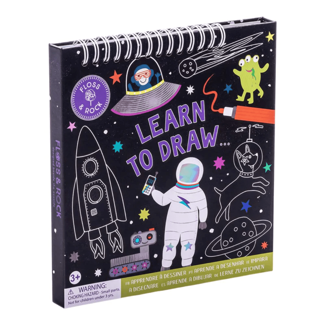 Learn To Draw - Space Toys Floss & Rock 
