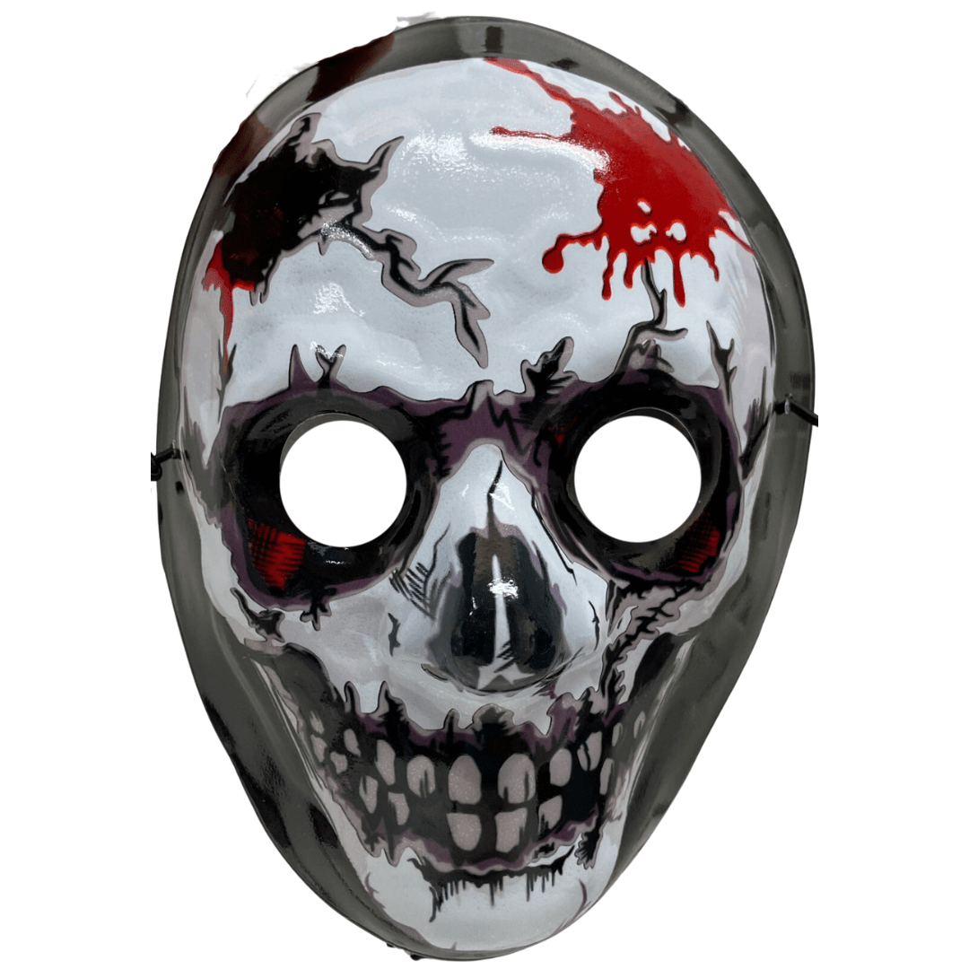 LED Light Up Mask - Bloody Skeleton Halloween Not specified 