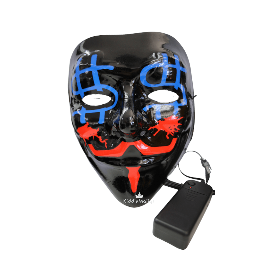 LED Light Up Mask Halloween Not specified 