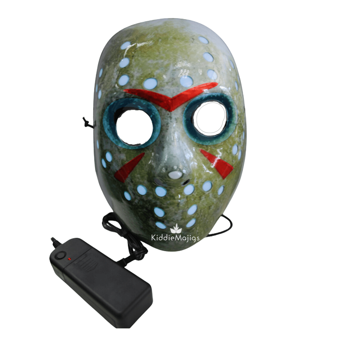 LED Light Up Mask - Jason Halloween Not specified 
