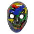 LED Light Up Mask - Rainbow Skeleton Halloween Not specified 