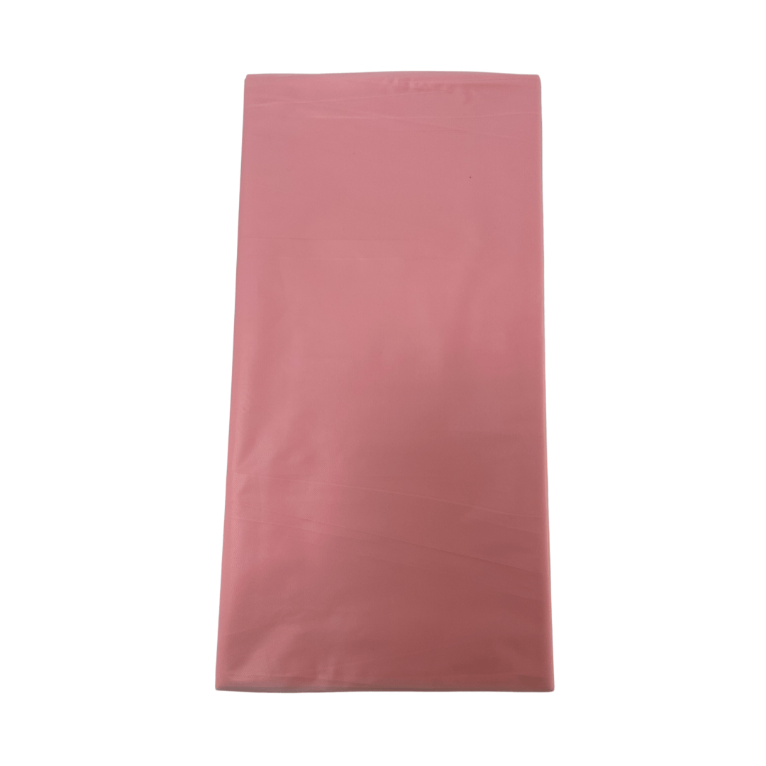 Light Pink Plastic Tablecover Parties Not specified 
