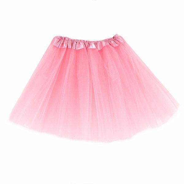 Light Pink Tutu Skirt 40cm (Age 8 to Adult M) Dress Up Not specified 
