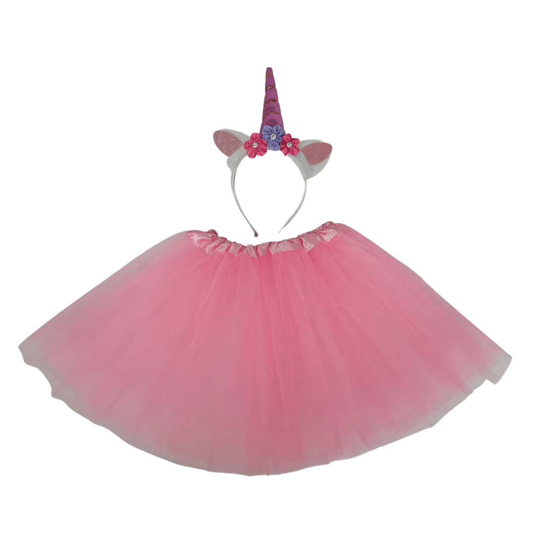 Light Pink Unicorn Tutu Set (Age 3-6) Dress Up Not specified 