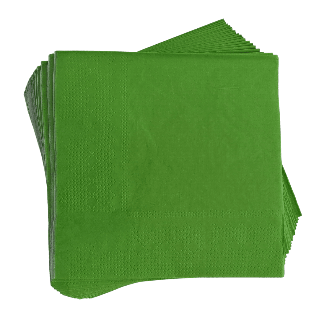 Lime Green Serviettes 20pc Parties Not specified 