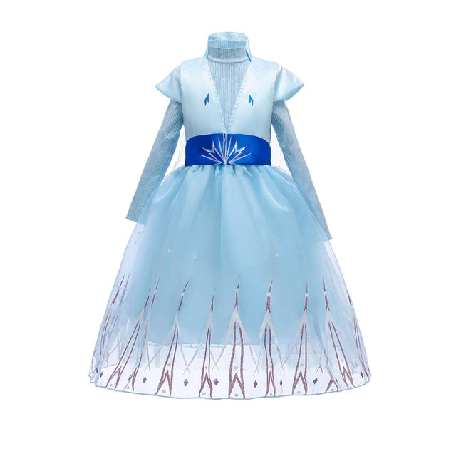 Long Sleeve Ice Princess Dress Dress Up Not specified 
