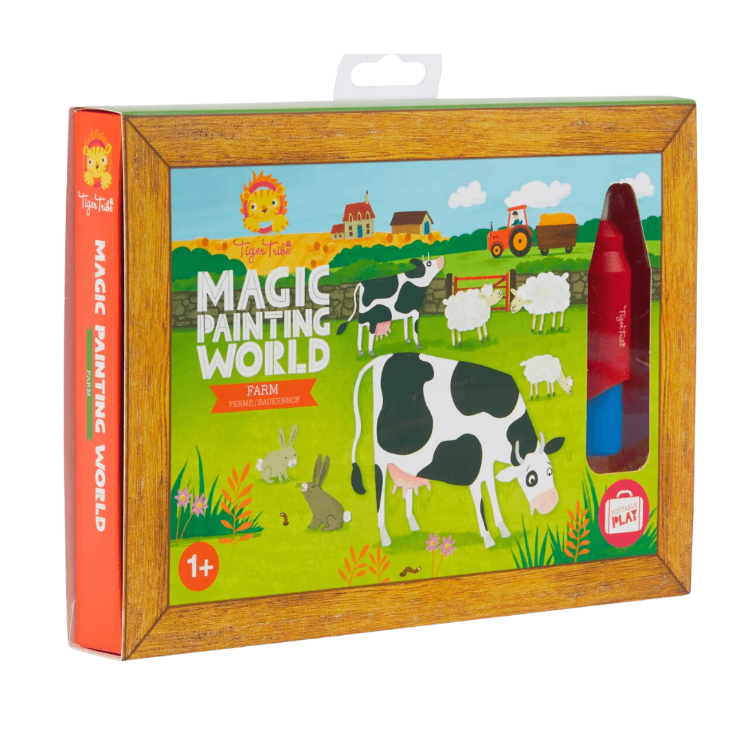 Magic Painting World - Farm Toys Tiger Tribe 