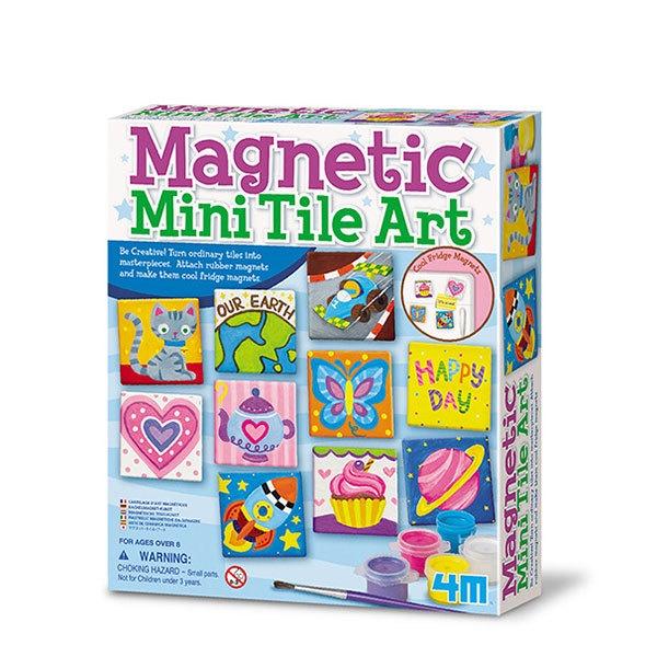 Magnetic Tile Art Toys 4M 