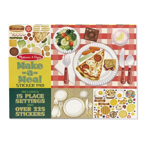 Make a Meal Sticker pad Toys Melissa & Doug 