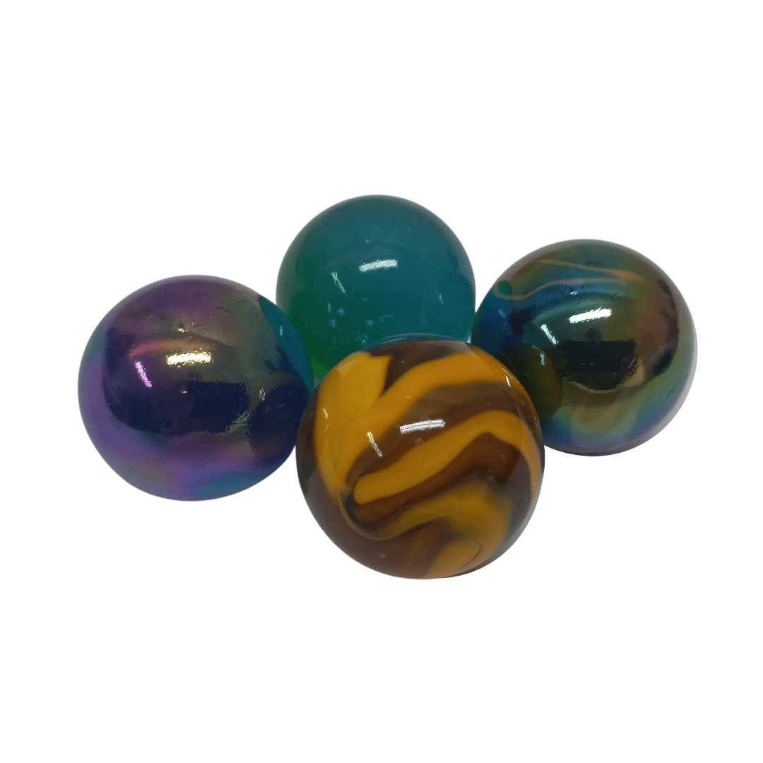 Marbles - 4 x 35mm Asstd Toys Not specified 